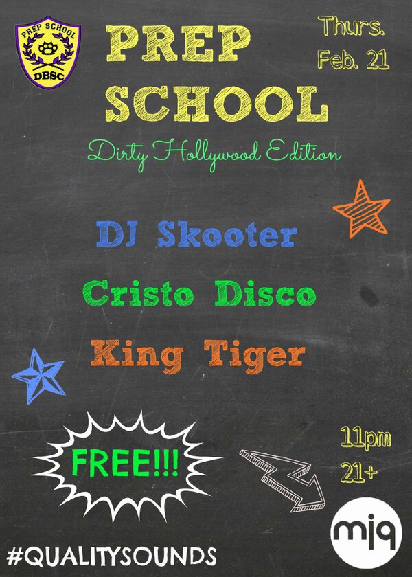 djskooter's tweet image. Tomorrow @mjq_concourse #prepschool wif @djskooter @cristodisco @KINGdjTiGeR no cover #qualitysounds @THEDBSC