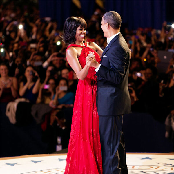 BarackObama's tweet photo. May I have this dance? http://t.co/gf9q84vhl1