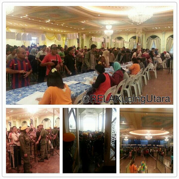 RELALAWAS's tweet photo. Teratur RT @RELAKucingUtara: Suasana d Dun Lama Kuch BR1M bg kwsn N.4 Pntai Damai @HishammuddinH2O @KP_RELA @zeekay15 http://t.co/mL9Hsy9CjR