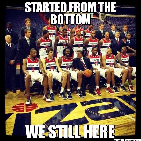 BasketballPics's tweet photo. Poor wizards... http://t.co/xyfsPzeBNP