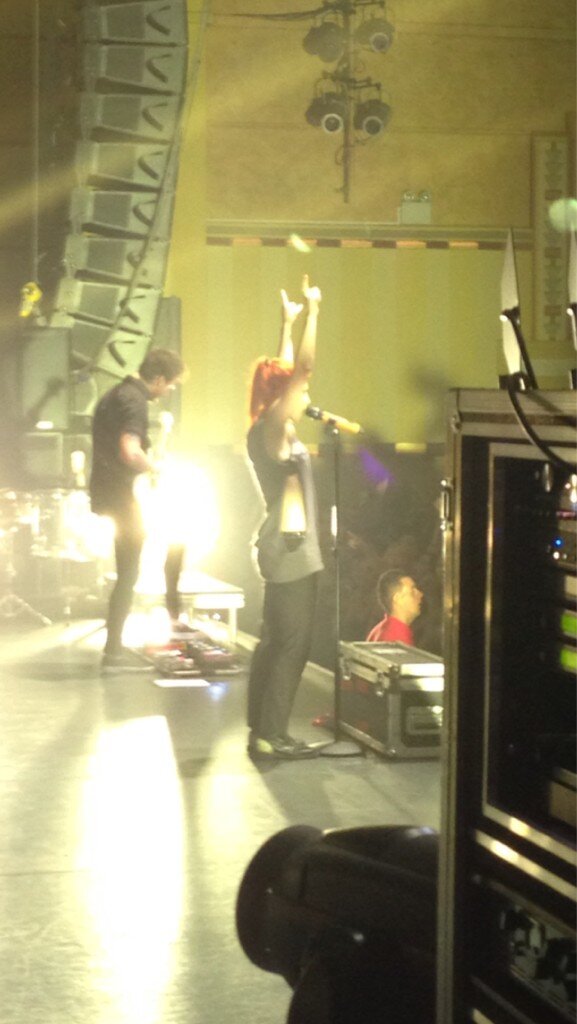 picholson's tweet image. Paramore!