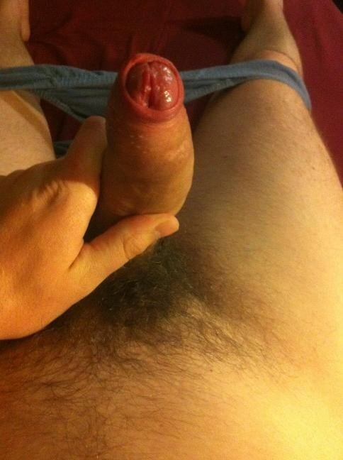 Erect Uncut Penis 28