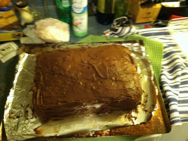 C_Schassler's tweet photo. @TMillegtnsilly laughing at me now? 🎂🎂 http://t.co/2laruo5M7M