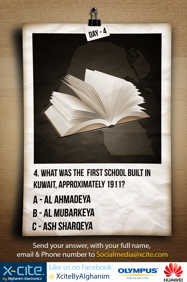 xcitealghanim's tweet photo. Hala Feb Contest! Answer the question with your details and win amazing prizes! Don't miss out! #XciteContest http://t.co/9b9SjEquf0