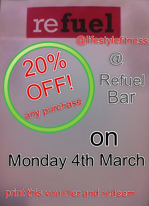 RefuelBar's tweet photo. http://t.co/ppFHSmeP9b