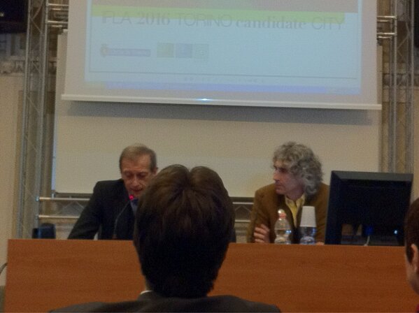 Conferenza stampa AIAPP #aiapp #Torino #ifla #paesaggio