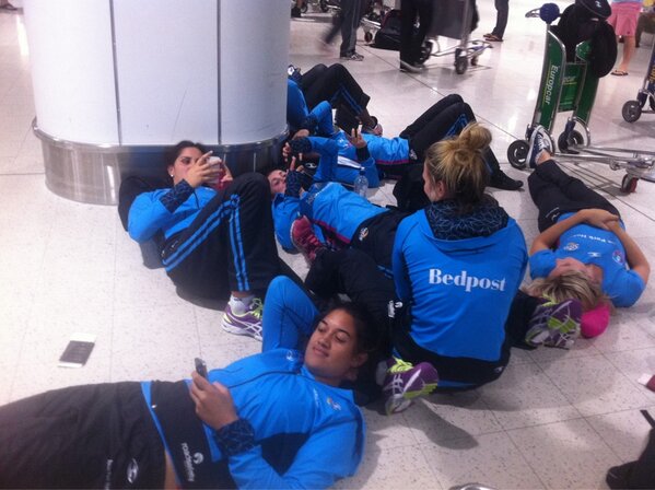SteelNetball's tweet image. Wish our friends at Bedpost were here! #exhausted #needpillows #needbeds