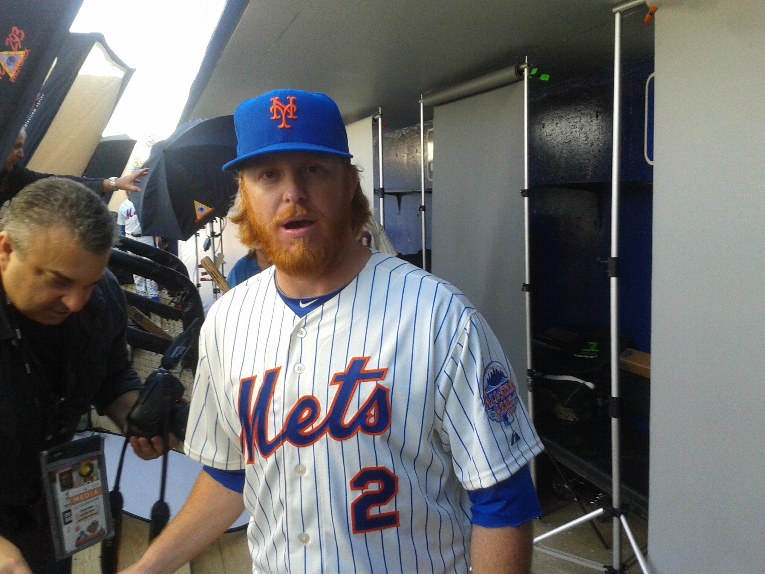 New York Mets on X: Justin Turner @redturn2 up close and personal.  #PhotoDay  / X