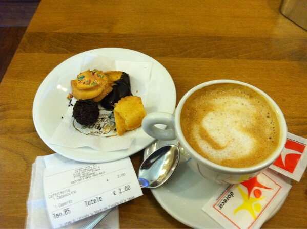 peter_tison's tweet photo. Afternoon cappuccino at cafe Lorenz. I could get used to this. http://t.co/aeGNnHAN1k