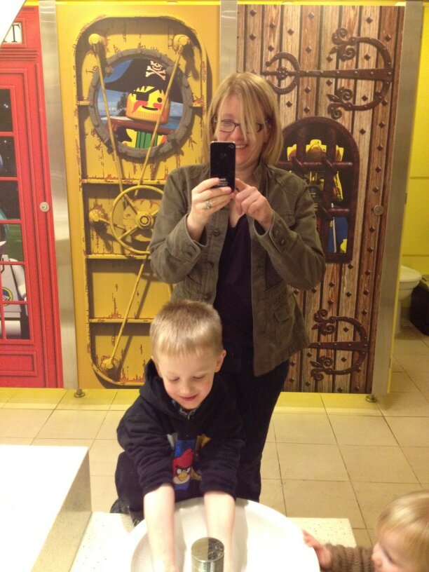 toilets at Legoland Hotel