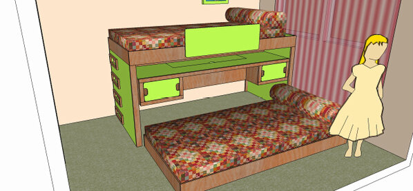 DidactikaLtda's tweet photo. Segunda vista de la cama multifuncional... http://t.co/MXbB7NA4Ye