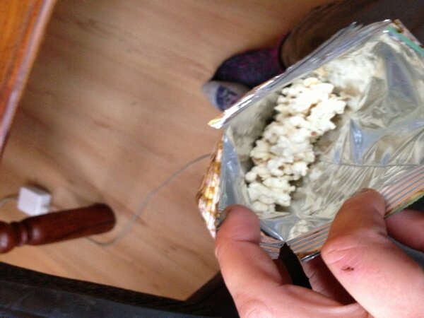 zoepartridge's tweet photo. @Propercorn not even close to a full bag #whatcorn http://t.co/e9OT4GqmXB