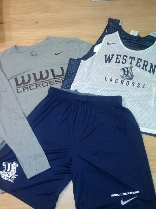 Team practice packs finally arrive! Vikings are lookin sharp this season! #swag