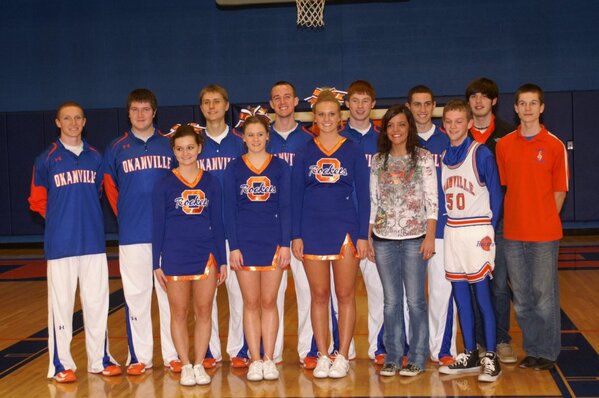 #OHSRocket Senior Night! Congrats to Class of #2013!