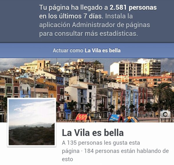 Muchas gracias a todos por darle a me gusta y visitar la página de facebook de la vila es bella ! #lavilaesbella