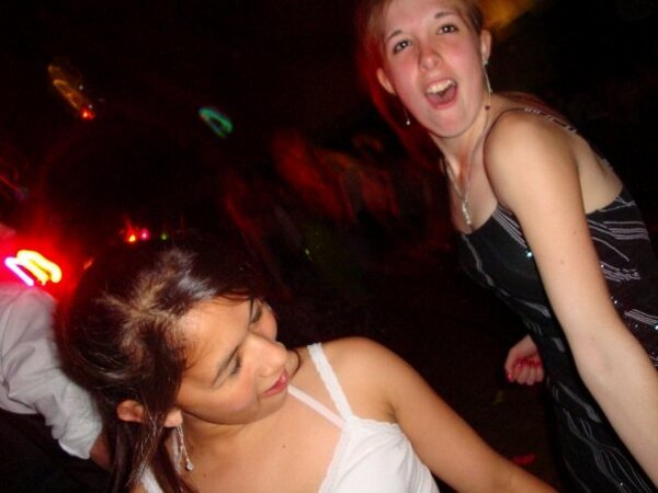 IamTheHeather's tweet image. #TBT Shaking their groove thangs! @megomelego and @JennDominguez01 #Prom2009