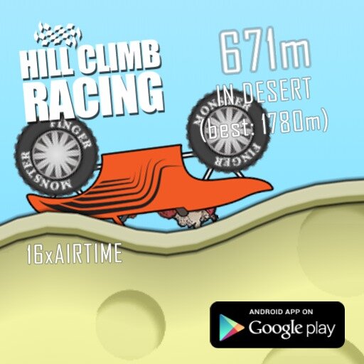 I reached 671m in desert. Check out how far you go: play.google.com/store/apps/det…