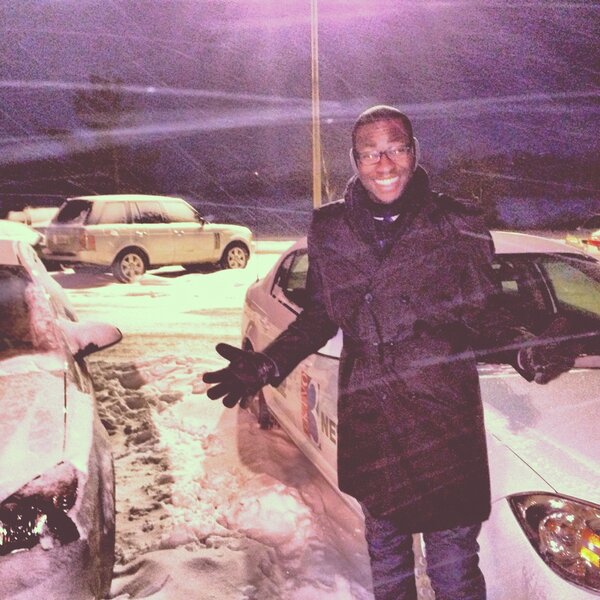 Justin_EAndrews's tweet image. Who says reporters can&apos;t have fun in the snow?!? #winterweather #WinterStormCoverage #ReporterLife #iawx #mowx #ktvo