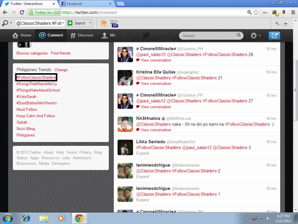 PaulAndreSalas's tweet photo. hommies nakikita nyu ba nakikita ko? :))) #FollowClassicShaders http://t.co/w35g6IlOlK
