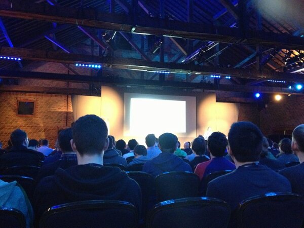 mtoatos's tweet photo. Excellent talk about user experience @aral #phpukconference http://t.co/zzz6jtmlJd