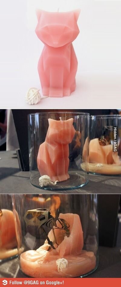 linkshareBot's tweet image. 동심파괴 양초.jpg