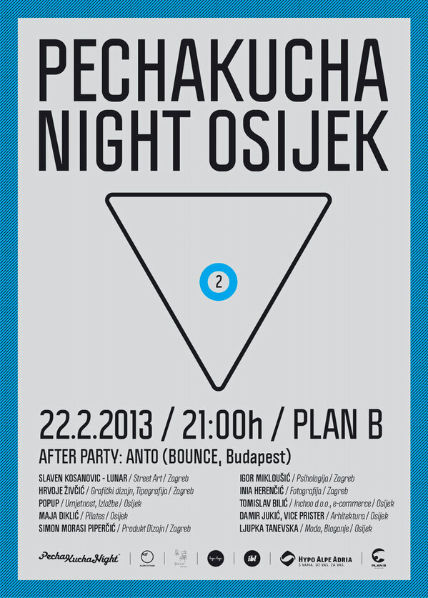 PechaKuchaOs's tweet photo. @pechakucha Night Osijek vol.2 , Veceras (tonight) @ 21h, Ulaz (enterance) 19:30h #pknosijek, #osijek, #planb http://t.co/G9r0mvCAqF