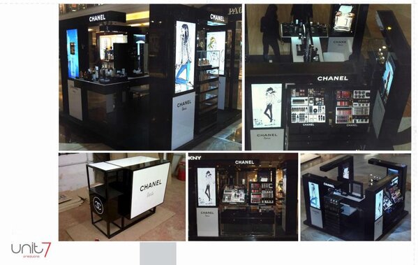 Unit7group's tweet image. Chanel Units.. currently displayed at Phoenix Lower Parel #unit7group