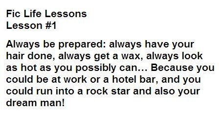FicLifeLessons's tweet image. #ficlife #ficlifelessons