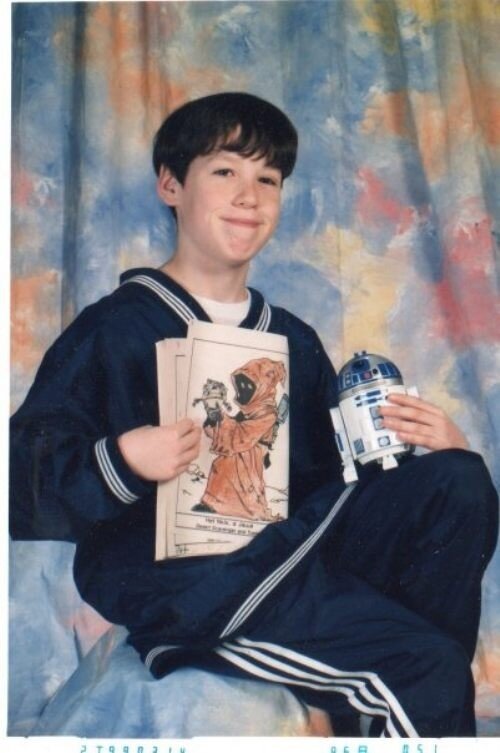 Bapple2k's tweet photo. @ColbyInboden what's up young buck, didnt know you were such a big fan of Star Wars http://t.co/hO8yDPAYDi