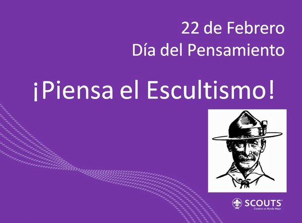 BitacoraPirsa's tweet photo. ¡Piensa el Escultismo! http://t.co/AGav4eciBk