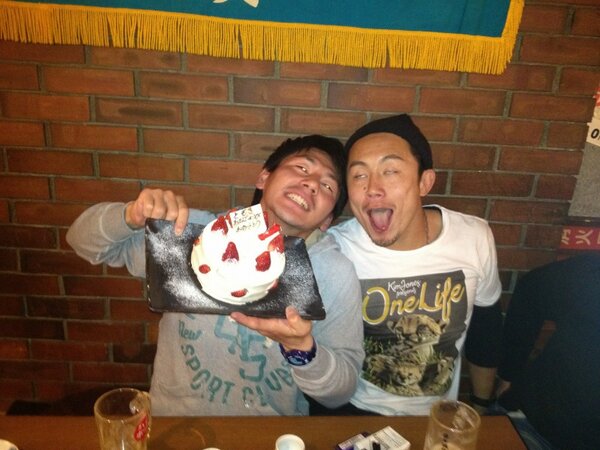 Brewser71's tweet photo. Happy 31st birthday my nihonjin brother#tamoki http://t.co/aU3p7lMflB