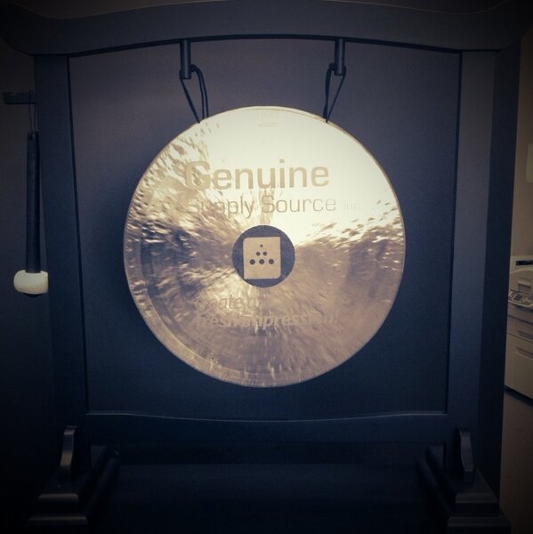 genuinesupply's tweet photo. GSS is very excited to introduce our new addition to the family, THE GSS GONG! http://t.co/lYPuU9d18R