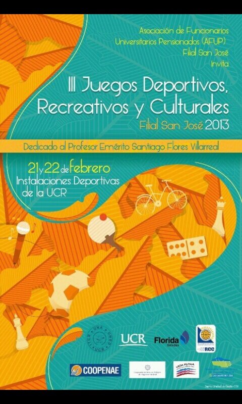 UCR es sede de los |||  juegos deportivos culturales de los funcionarios universitarios pensionados.