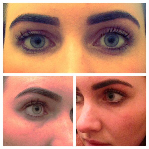 AmyHolehouse's tweet photo. Love my HD brows, thanks you Claire and Laura xx http://t.co/PENJ1SF1Lf