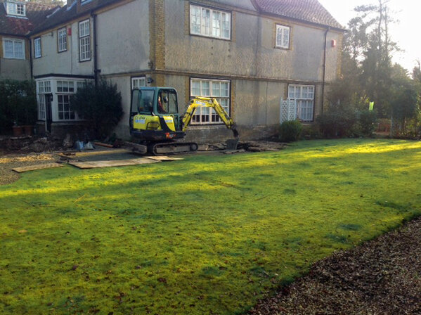 BeaucroftConst's tweet image. This is the start of a new venture for Beaucroft as we begin work with week one of an Orangery out in Brockenhurst.