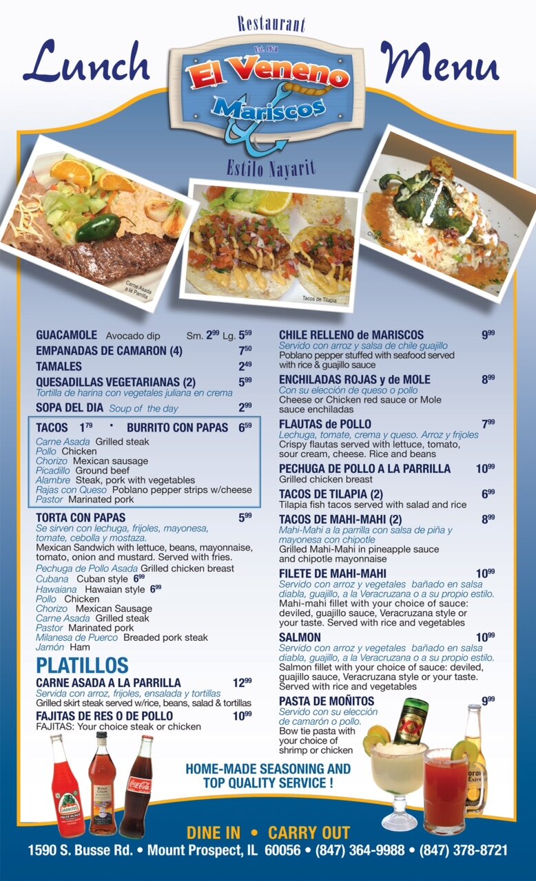 Mariscos el Veneno on Twitter: "#Lunch Time! come to #Mariscos El