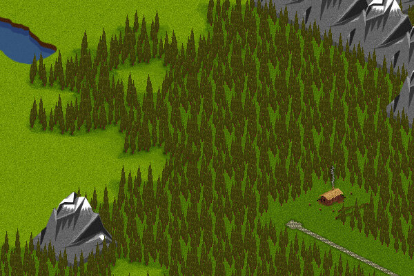 foulklore's tweet photo. Tile Empires - A lush forest surrounds a lone cabin. #screenshotsaturday http://t.co/xuk2DPQqhi http://t.co/xKWtKlxjxn