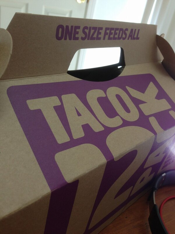 Silly Taco Bell, it's just for me. #onesizefeedsphil #joyfuljoyfulweadorethee #fatandhappy