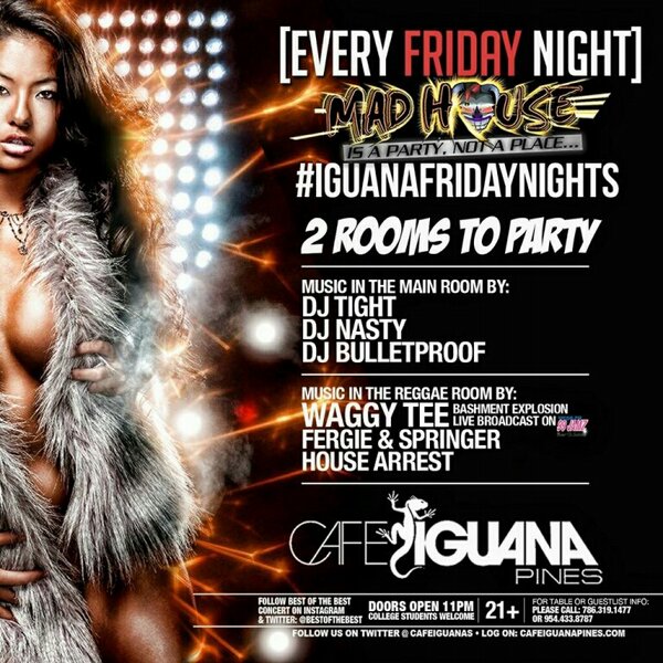Djtight's tweet photo. @CafeIguanas 2nite @waggytee @IAMDJSPRINGER @MYDJFERGIE @djnasty305 @Dianaapromo @TrunkFunk @LyrikillDotCom. http://t.co/cuXiiTKzQz