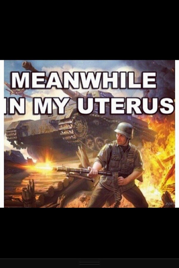 Feb 26, 2013. Meanwhile, in my uterus aliciathomas: “ every 28 god damn days. ” This is the  most actuate post I've ever seen.