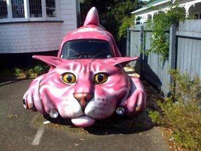 ManlyHyundai's tweet photo. Happy Friday fans, here's a crazy cat vehicle 2 end your week! What's the weirdest #custom vehicle you've ever seen? http://t.co/p0ZjhbToBp