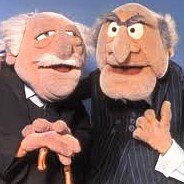 sarah_beaver's tweet photo. @scarlettgable you are the Waldorf to my Statler..... http://t.co/LAg6WLOBni