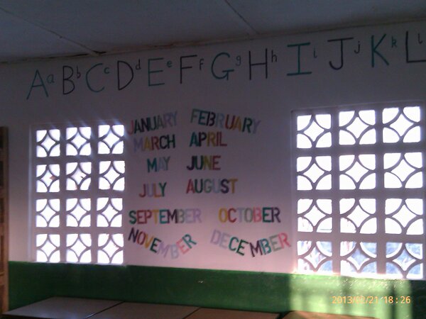 Classroom 3A finished! Great work here by Monisha &amp; Aminata. Fantastic work Project 3580ers!