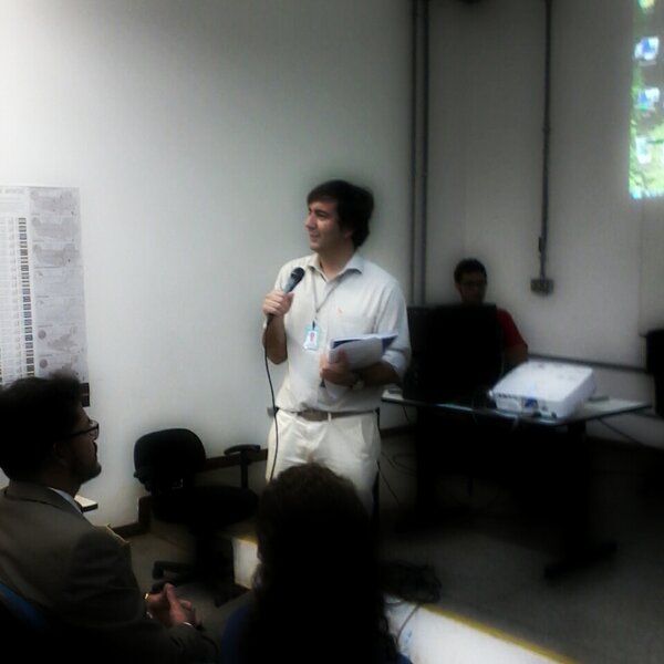 Prof. Paulino abre o III Seminário cultura  e  patrimônio histórico de Planaltina.