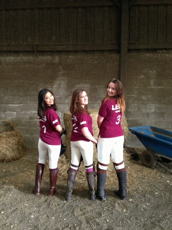 hattiewa's tweet photo. Happy ladies after first appearance in the northern unis tournament!!! @LEEDSPOLO @missfrancooper http://t.co/GWTwnlzMQn