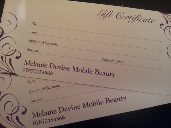 DevineMelanie's tweet photo. Treat your mum this mothers day with a gift voucher for any amount or treatment..x http://t.co/Yk57vP13ho