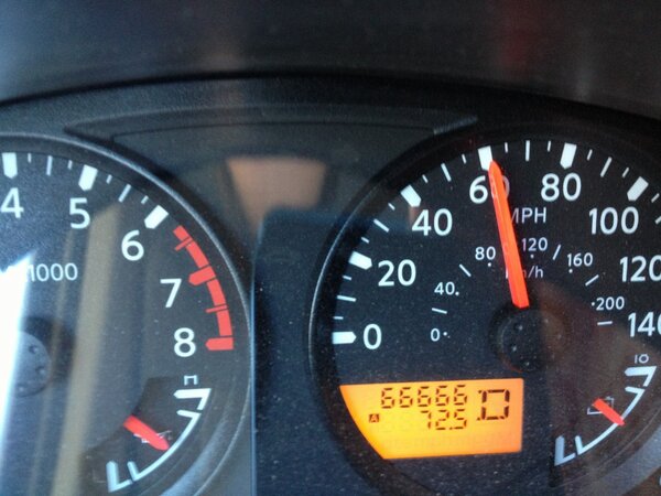 threerivers's tweet image. Sorry but I just love this sort of thing. #odometerfun