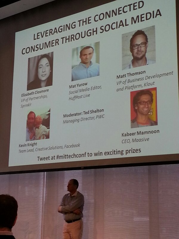 raiyyi's tweet photo. social media panel here #mittechconf ready for new insight http://t.co/eE4fTegjJN