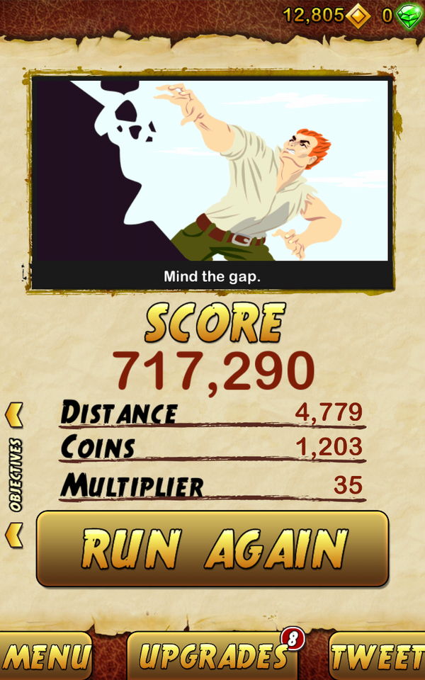 BsofyeTaylor's tweet image. I got 717290 points while escaping from a Giant Demon Monkey. Beat that! bit.ly/TempleRun2Amaz…