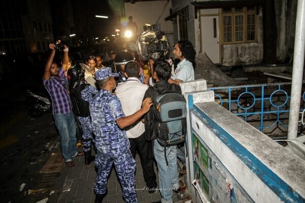 Raajje_tv's tweet photo. A born journalist who would not give up. #prayforAsward http://t.co/3bb93Echyu